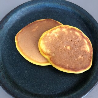 かぼちゃのホットケーキ